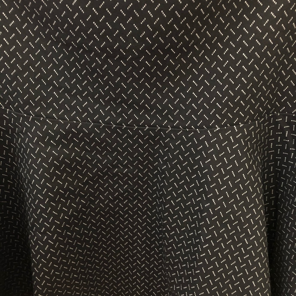 Lane Bryant Black and White Skirt. - Picture 3 of 5